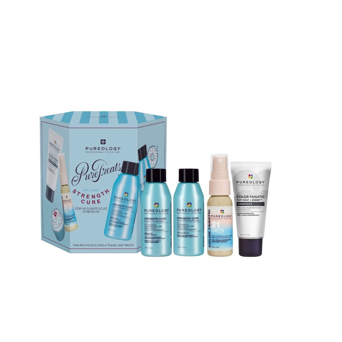 PURELOGY | Mini Color Fanatic Heat Protection Leave-In Conditioner Set