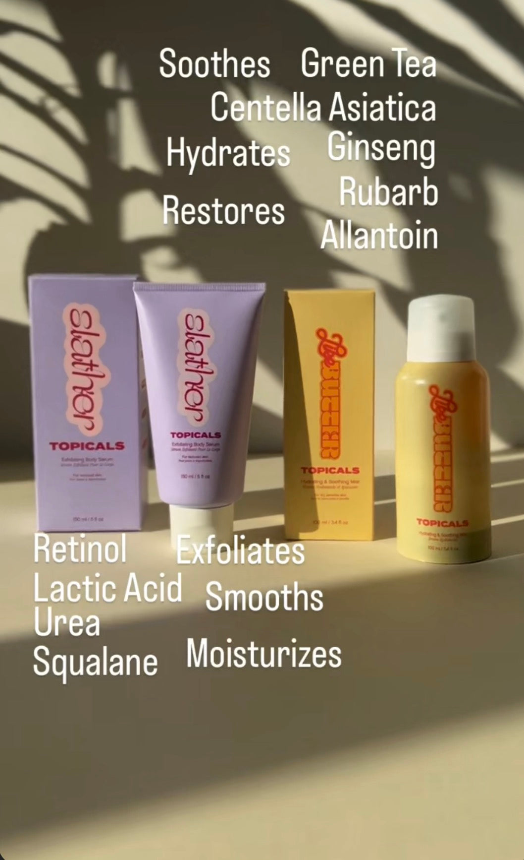 TOPICALS | Mini Slather Exfoliating Body Serum