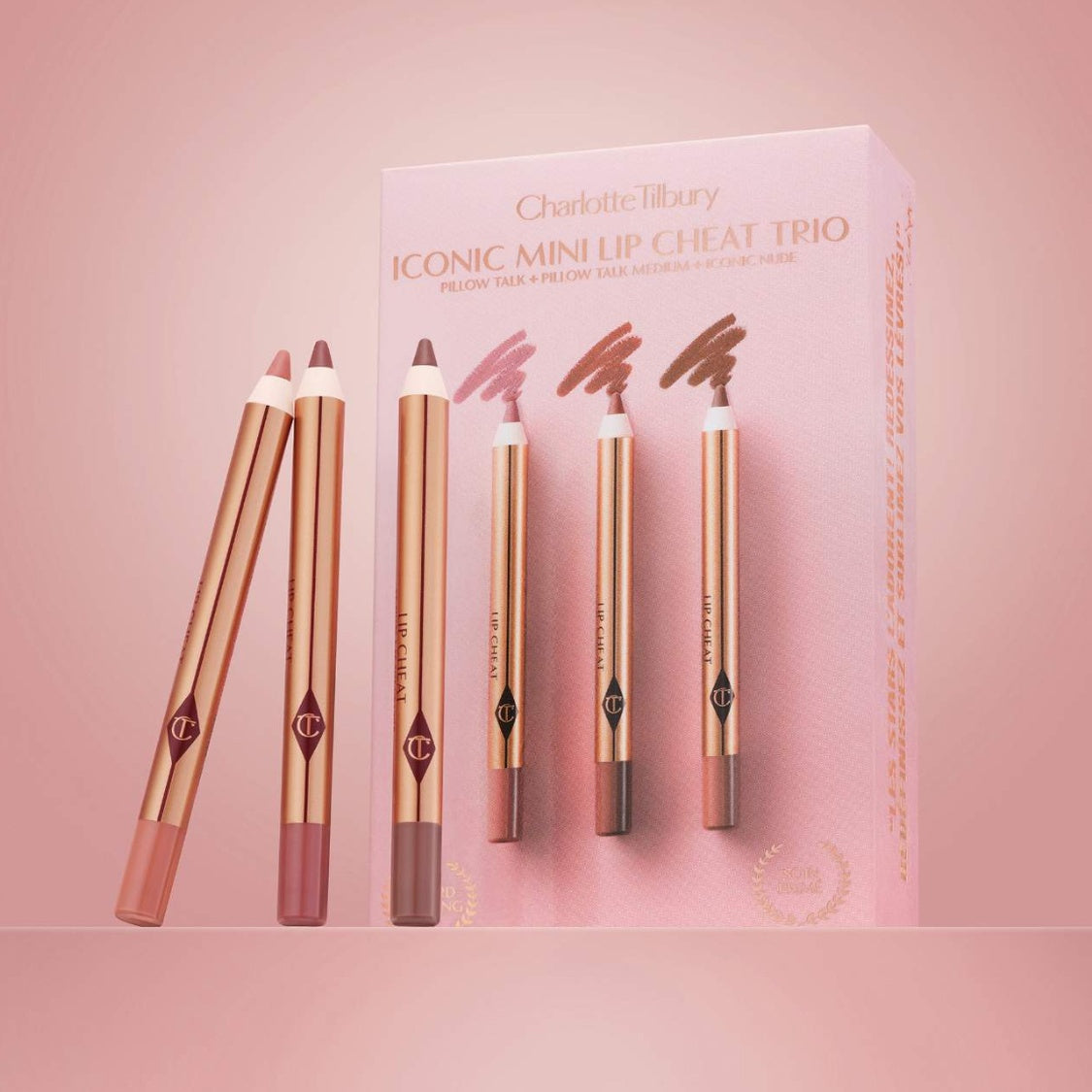 CHARLOTTE TILBURY MINI ICONIC LIP LINER TRIO