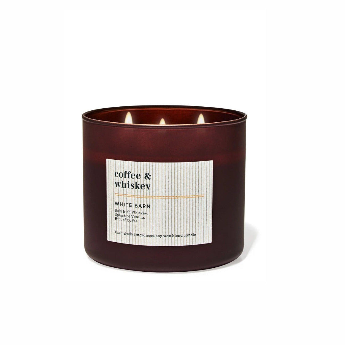 WHITE BARN | Coffe & Whiskey Scent Candle