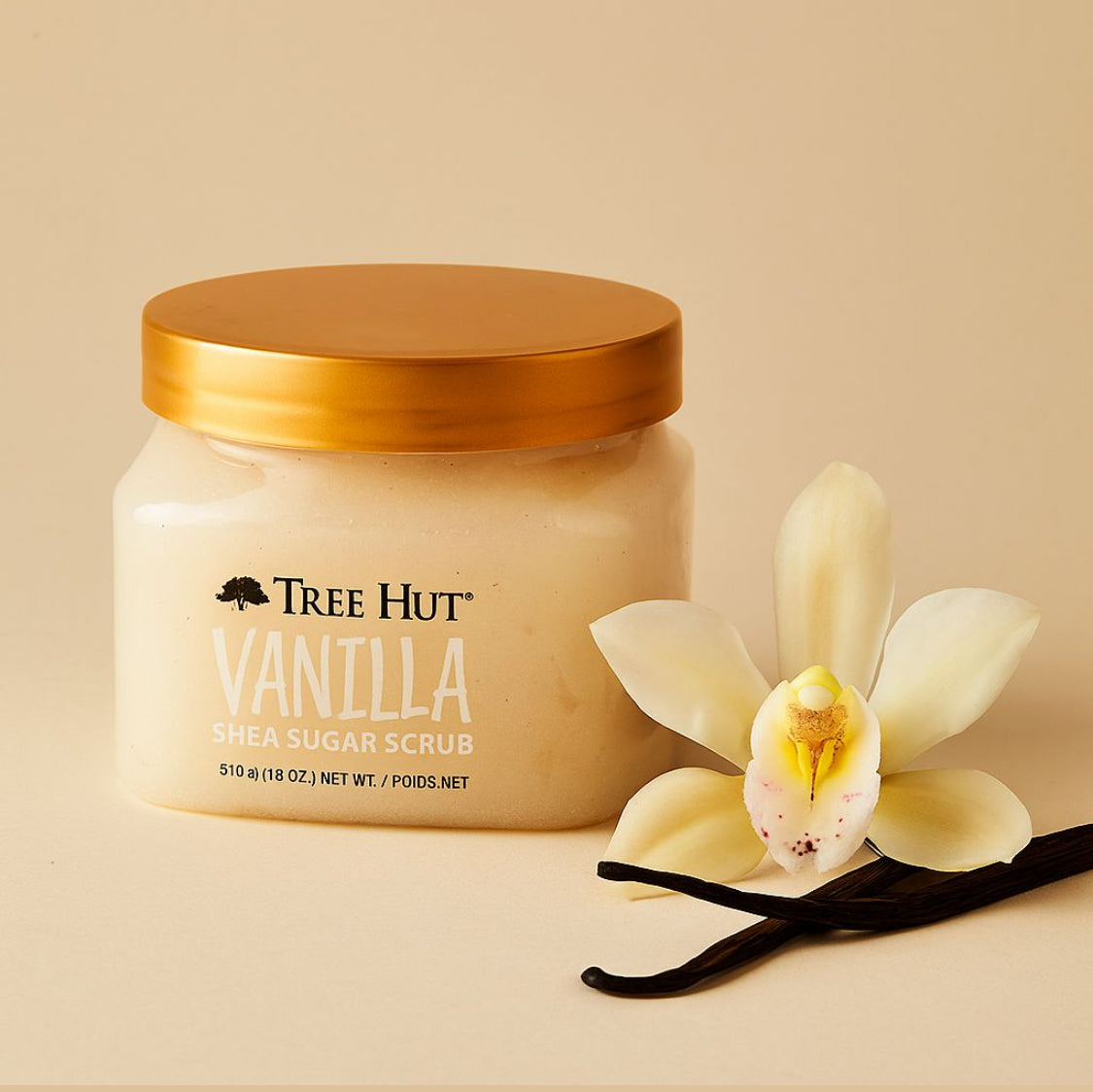 TREE HUT | VANILLA SHEA SUGAR SCRUB