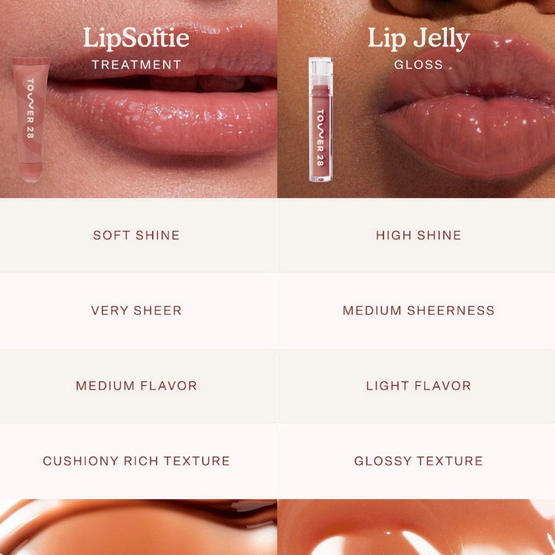 TOWER 28 | LipSoftie Hydrating Tinted Lip Treatment Gloss