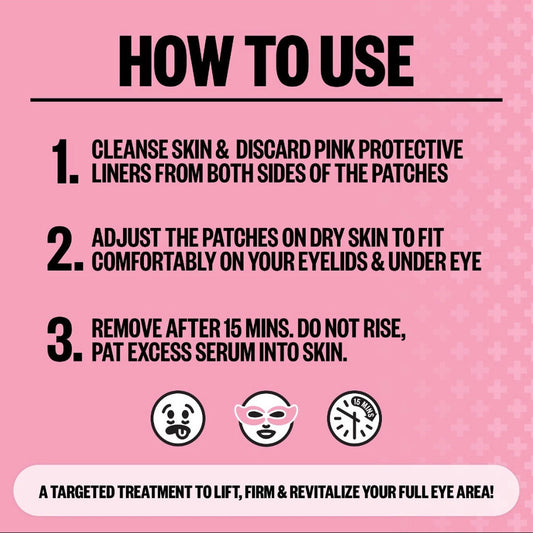 PEACE OUT | Retinol 360 Eye Lift Patches