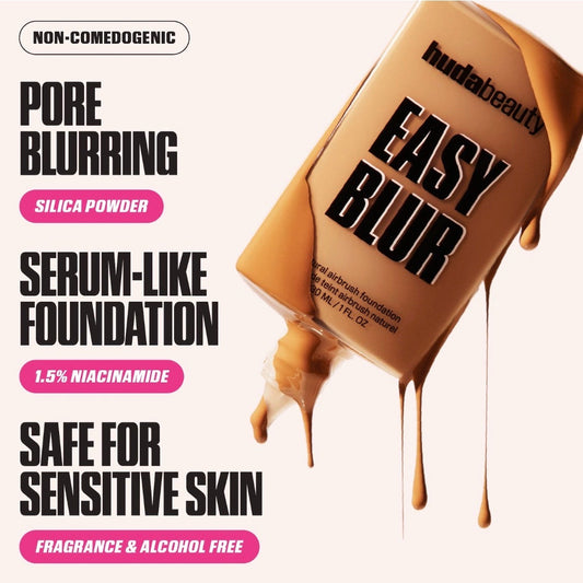 HUDA BEAUTY | Easy Blur Natural Airbrush Foundation