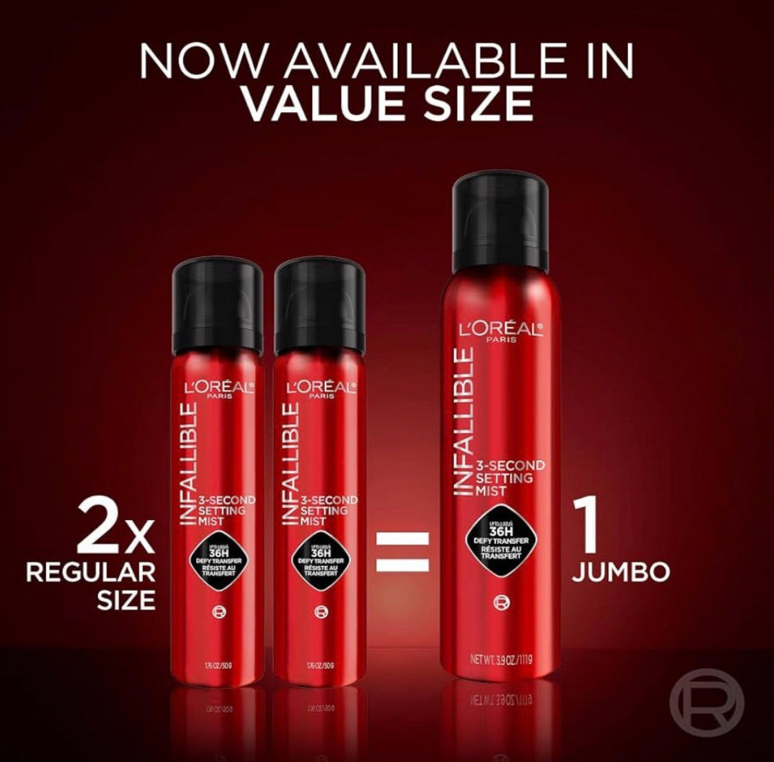 L'OREAL Paris | Infallible 3-Second Setting Spray