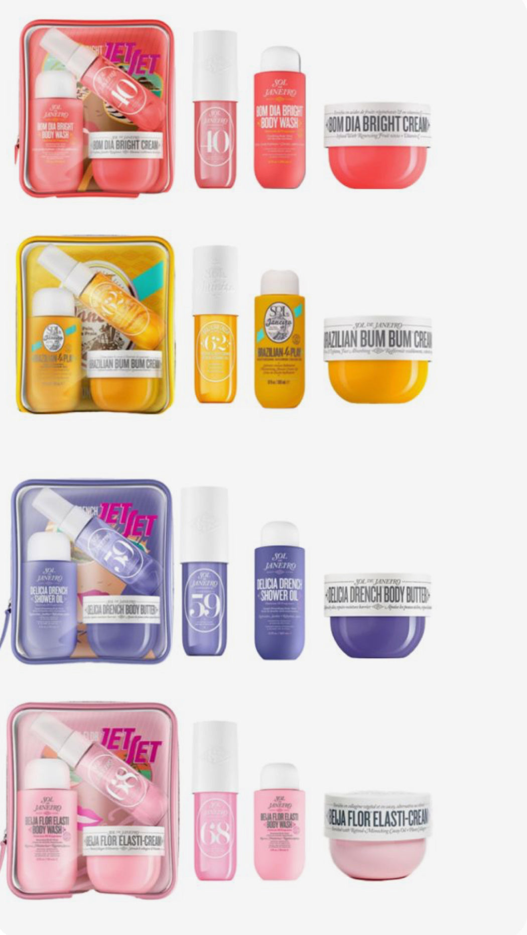 SOL DE JANEIRO (Brazilian Bum Bum Travel Set) Cheirosa 40 Fragrance