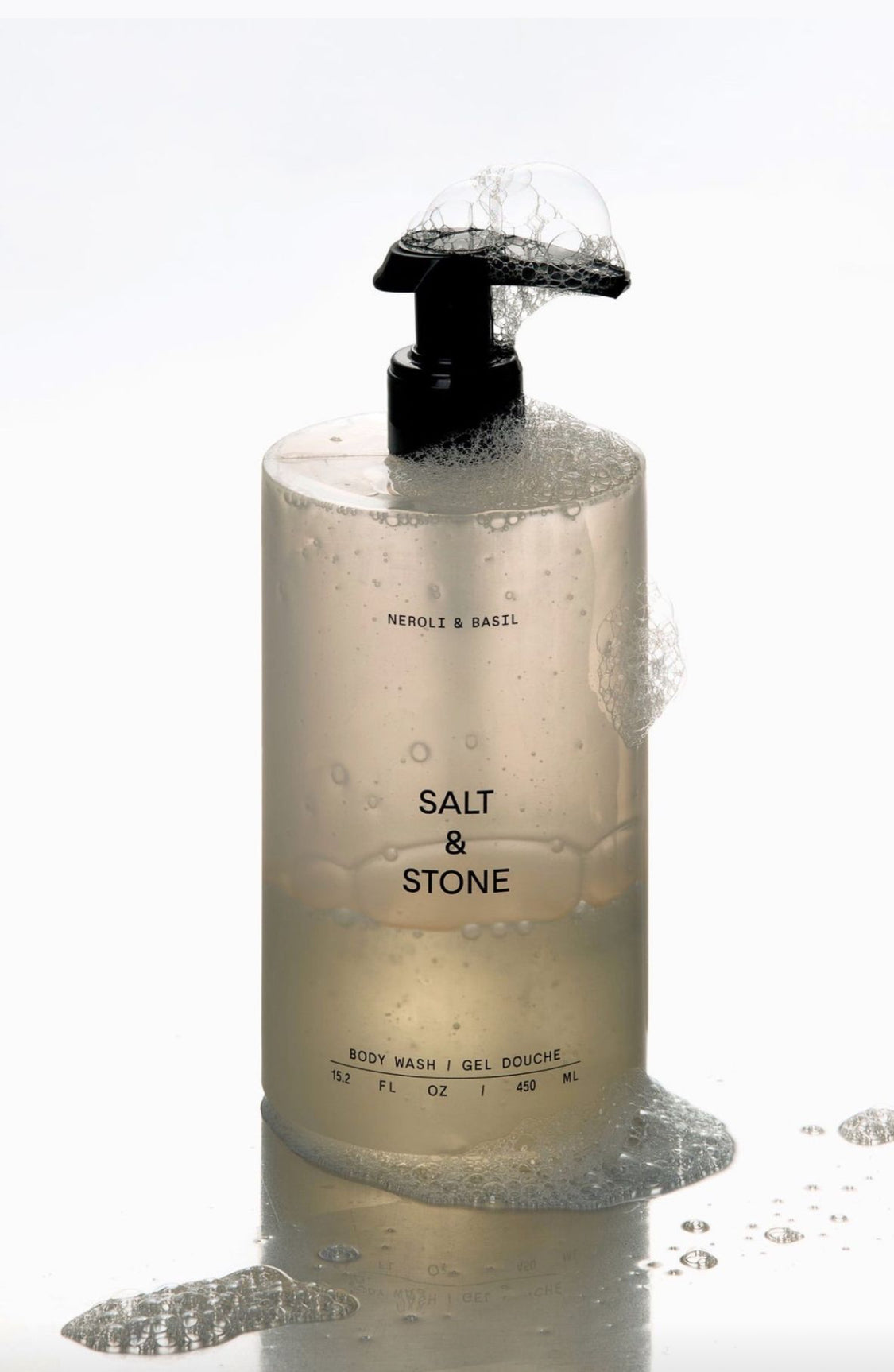 SALT & STONE | Neroli and Basil Body Wash