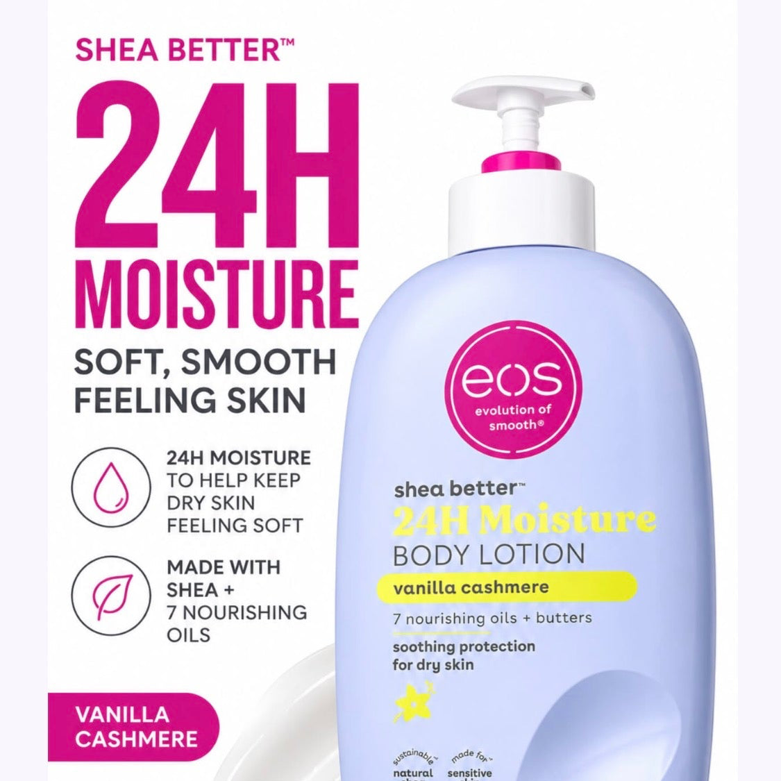 EOS Body Lotion | Vanilla Cashmere