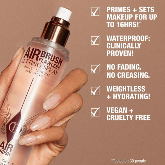CHARLOTTE TILBURY | Airbrush Flawless Waterproof Setting Spray