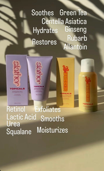 TOPICALS | Mini Slather Exfoliating Body Serum