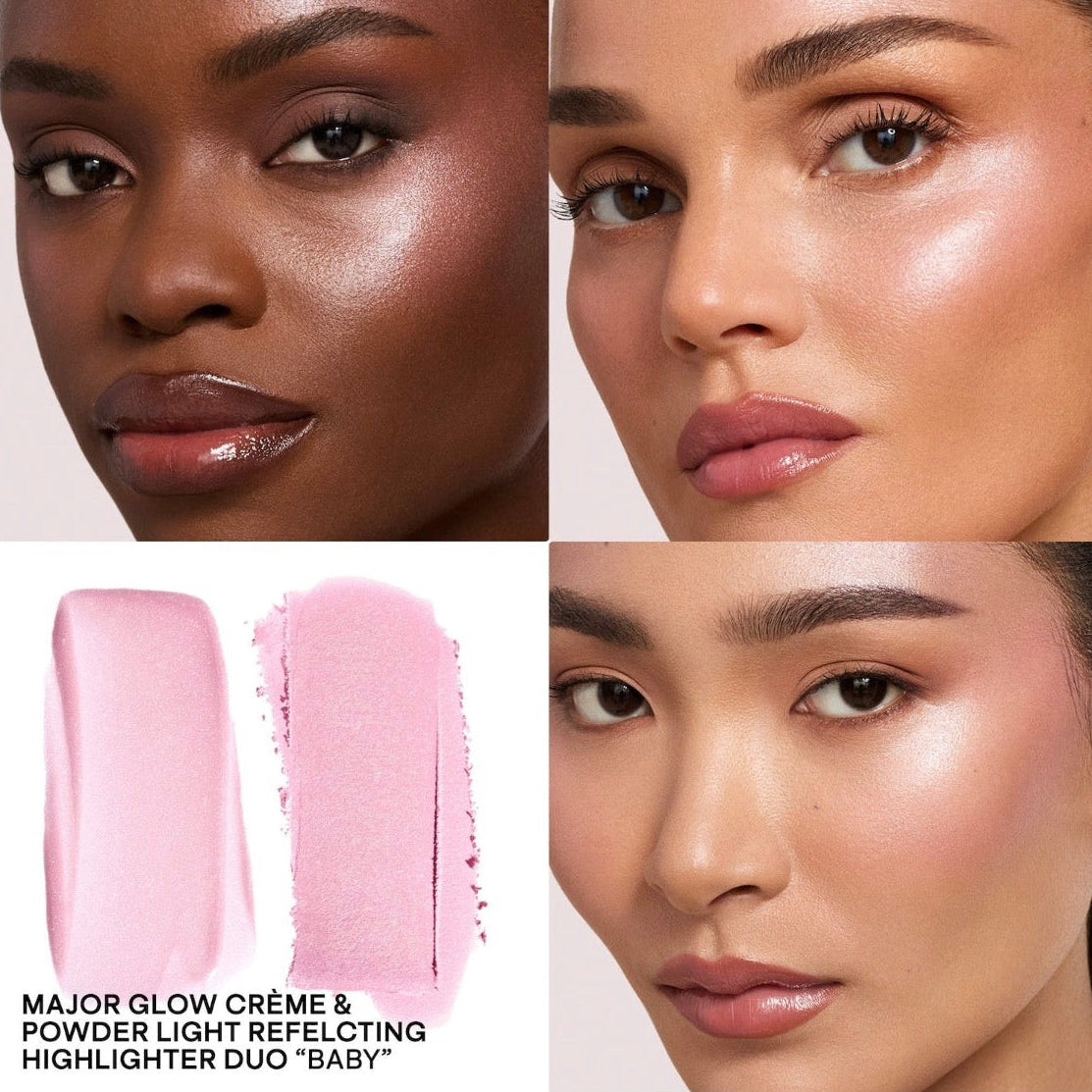 PATRICK TA | Major Glow Creme & Powder Light Reflecting Highlighter Duo