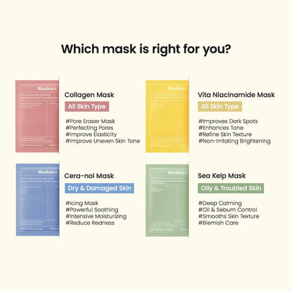BIODANCE | Bio Collagen Real Deep Mask for Pore Minimizing