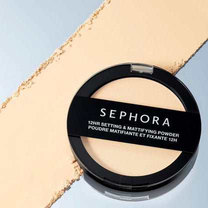 SEPHORA COLLECTION | 12HR Setting & Mattifying Pressed Powder