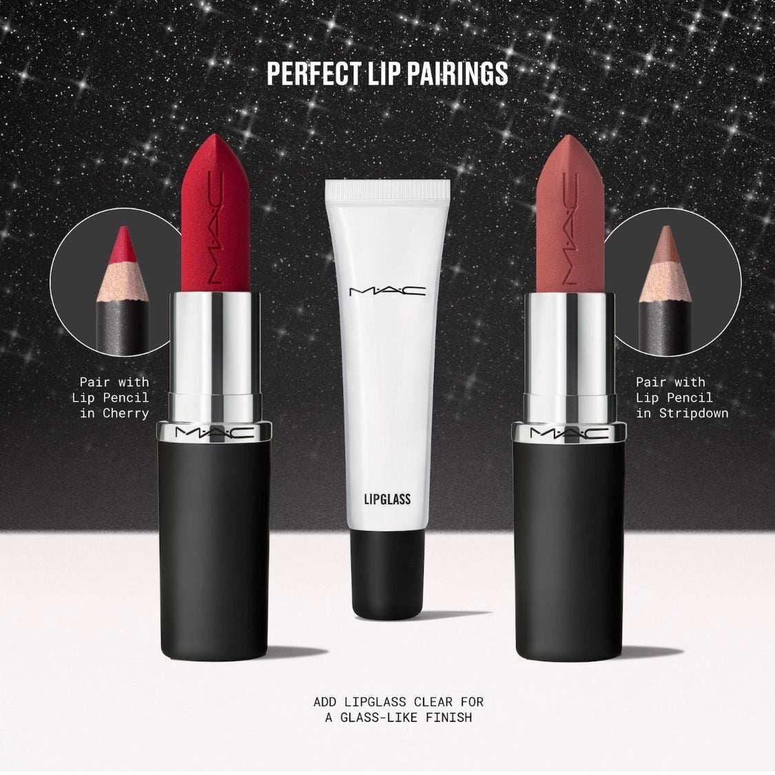 MAC COSMETICS | Lip Trio Set