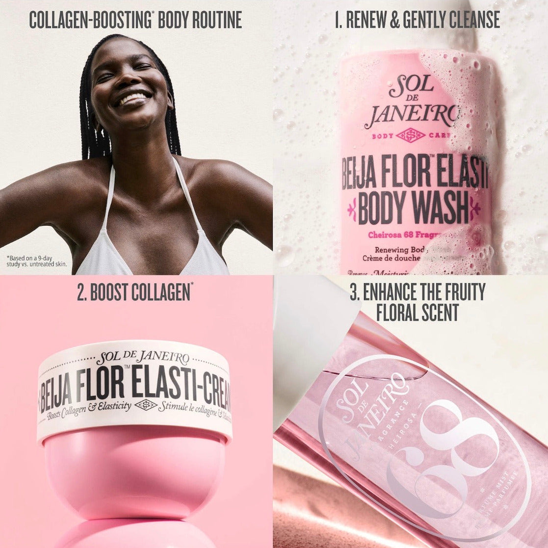 SOL DE JANEIRO Beija Flor Body Collagen-Boosting Cream