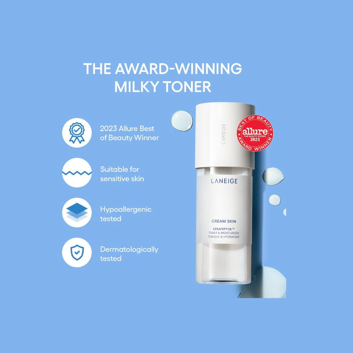 LANEIGE | Cream Skin Milky Toner