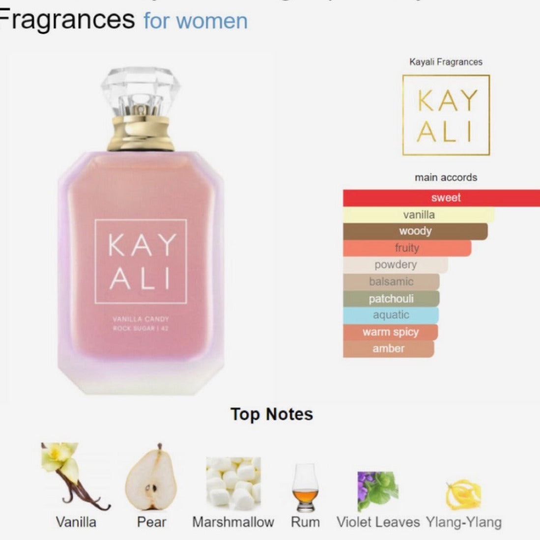 KAYALI Vanilla Candy Rock Sugar| 42 Eau de Parfum