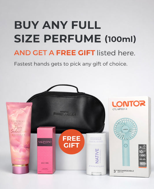 A FREE GIFT ON PERFUME PURCHASE