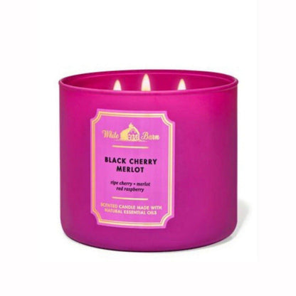 WHITE BARN | Black Cherry Merlot Scent Candle
