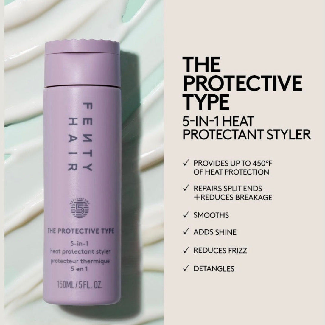 FENTY HAIR | The Protective Type 5-in-1 Heat Protectant Cream