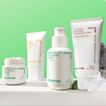 INNISFREE | Mini Green Tea Hyaluroic Acid Hydrating Cream | Skin Barrier Repair