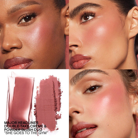 PATRICK TA | Double-Take Crème & Powder Blush Duo