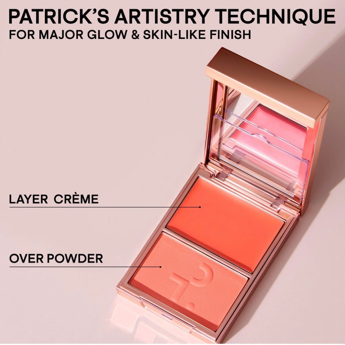 PATRICK TA | Double-Take Crème & Powder Blush Duo