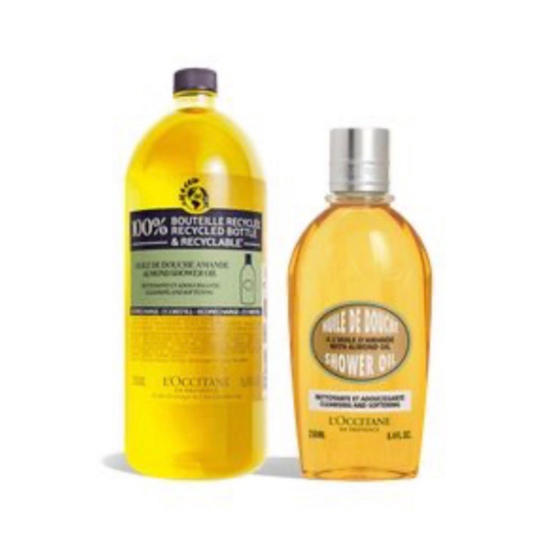 L'OCCITANE | Almond Cleansing and Softening Refillable Shower Oil
