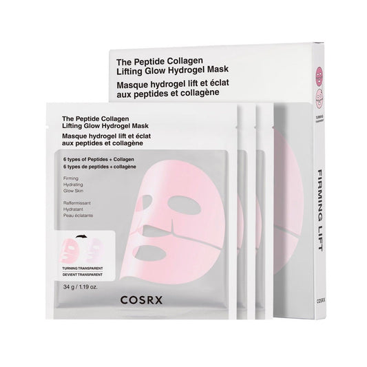 COSRX | The Peptide Collagen Lifting Glow Hydrogel Mask 3EA