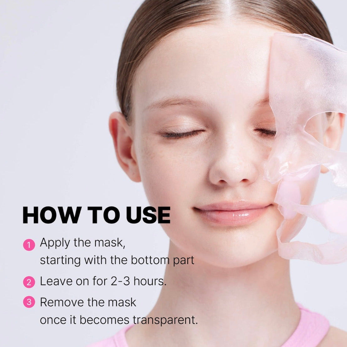 COSRX | The Peptide Collagen Lifting Glow Hydrogel Mask 3EA