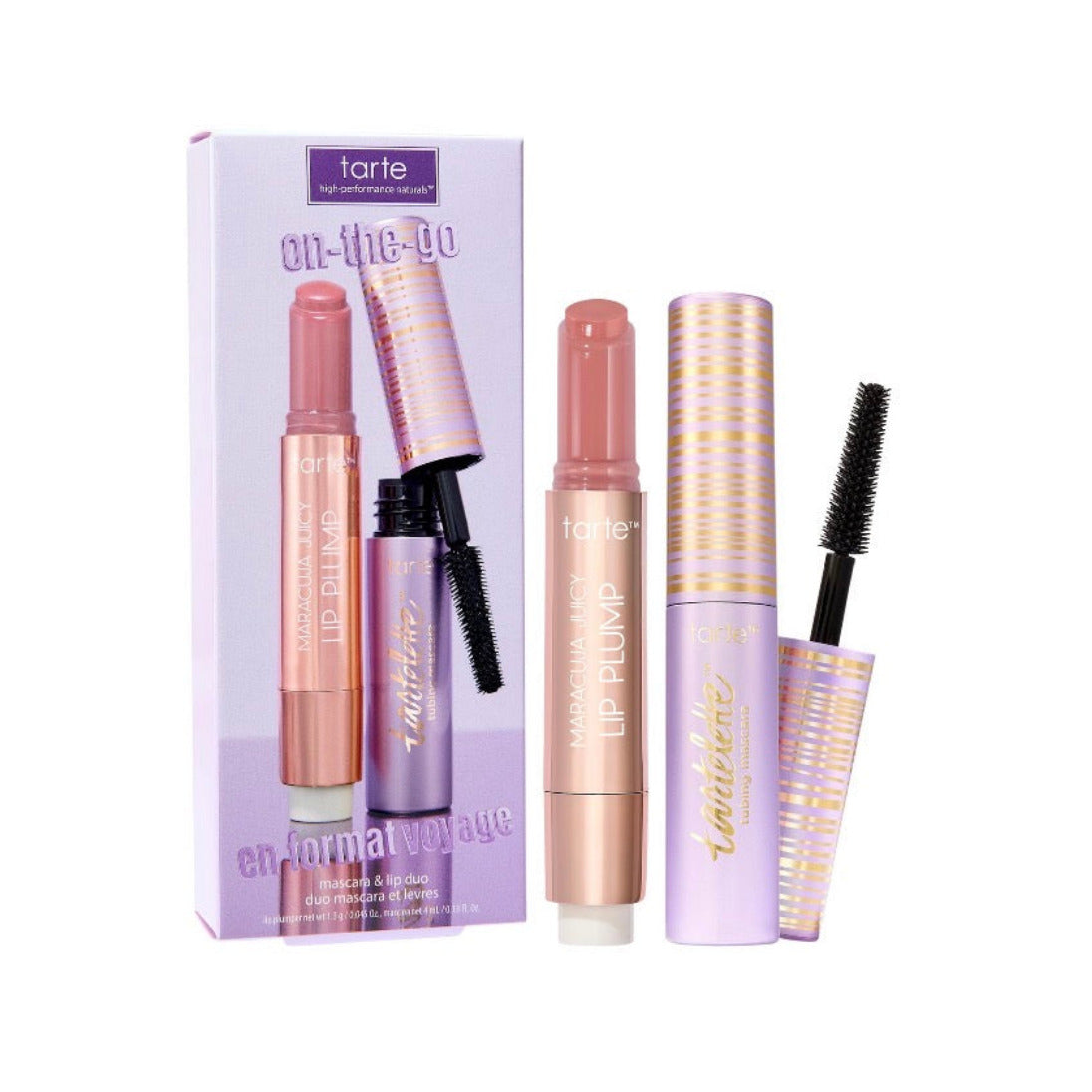 TARTE | on-the-go mascara & lip duo set