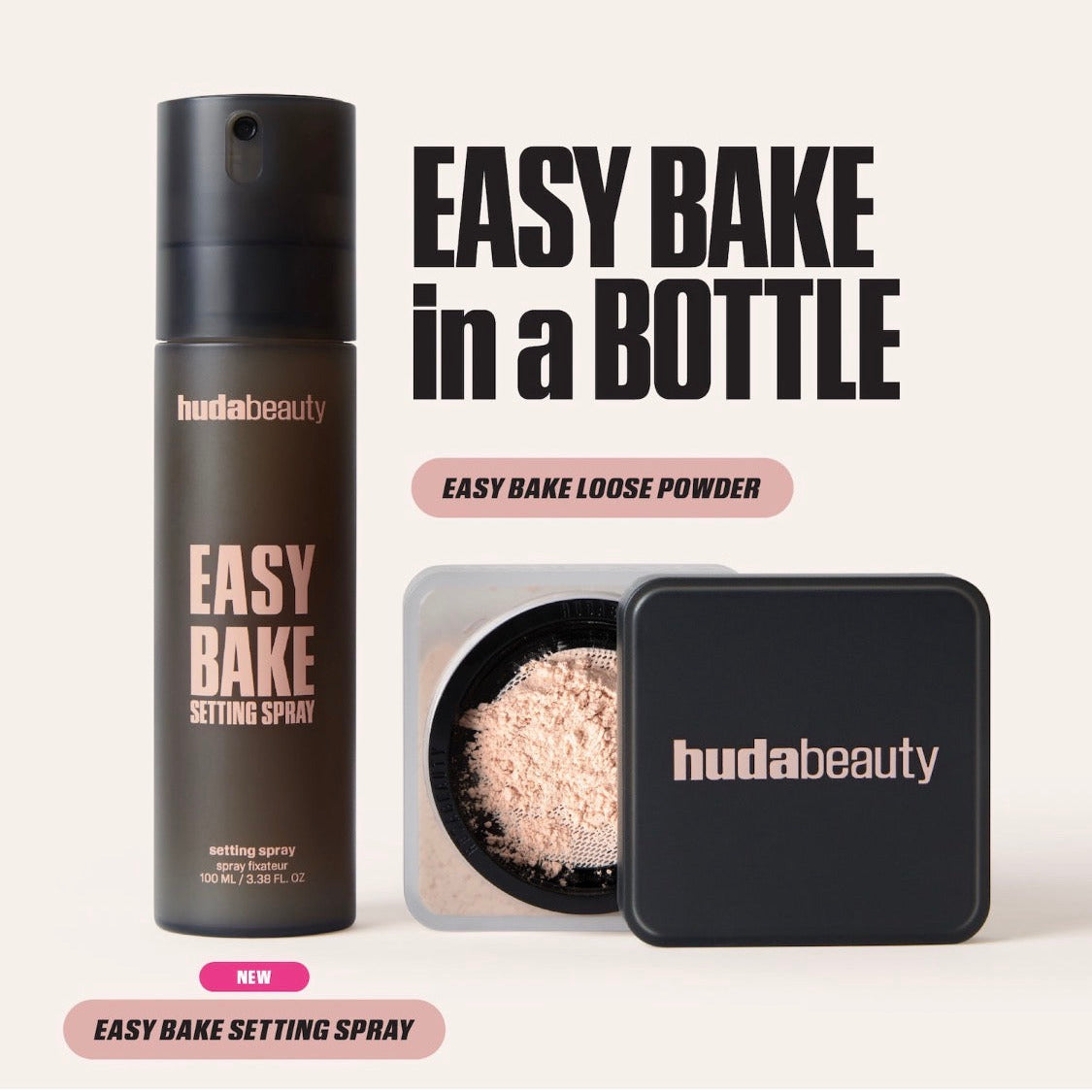 HUDA BEAUTY | Easy Bake Blurring Setting Spray