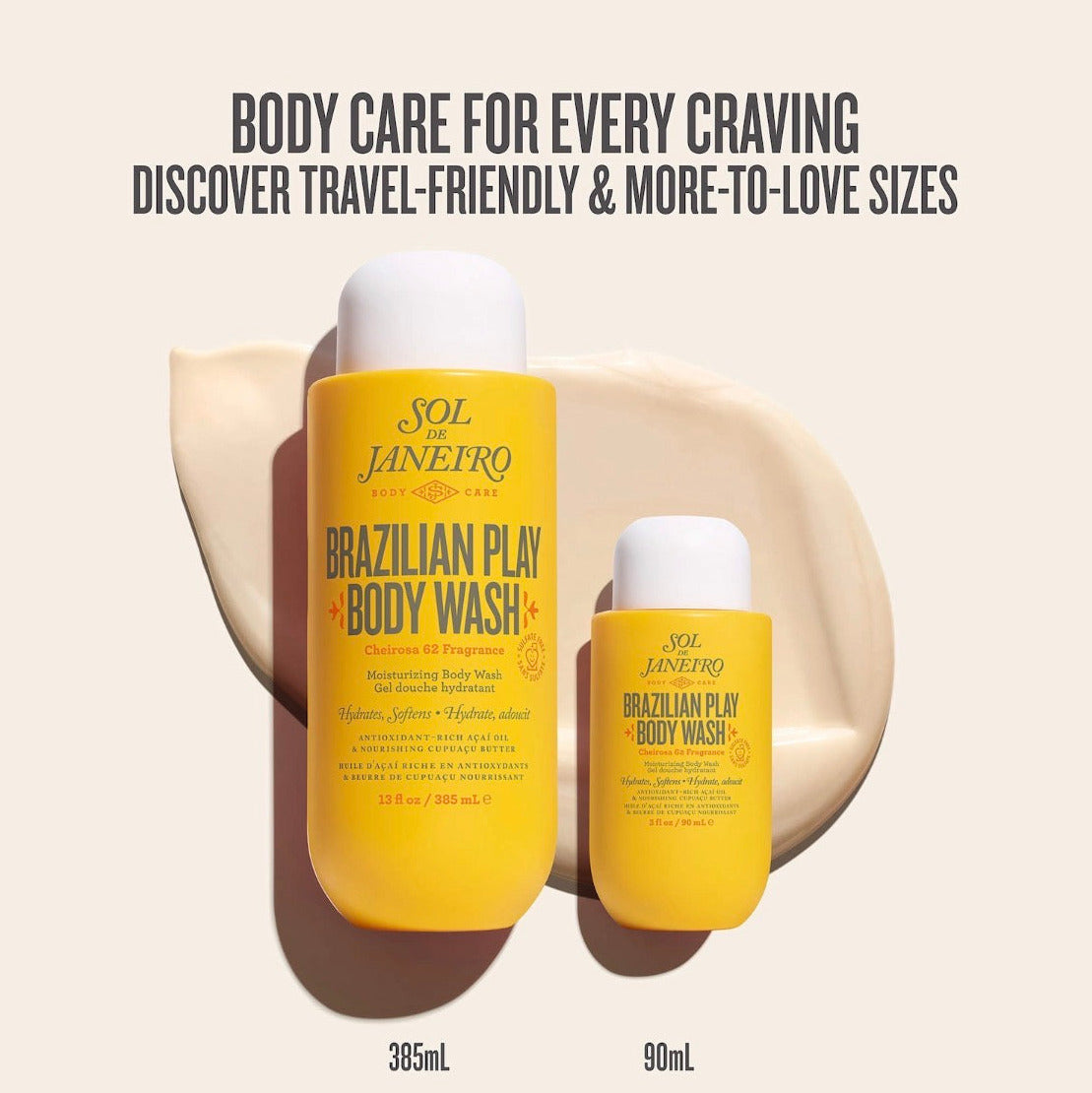 SOL DE JANEIRO | Brazilian Play Moisturizing Shower Cream-Gel