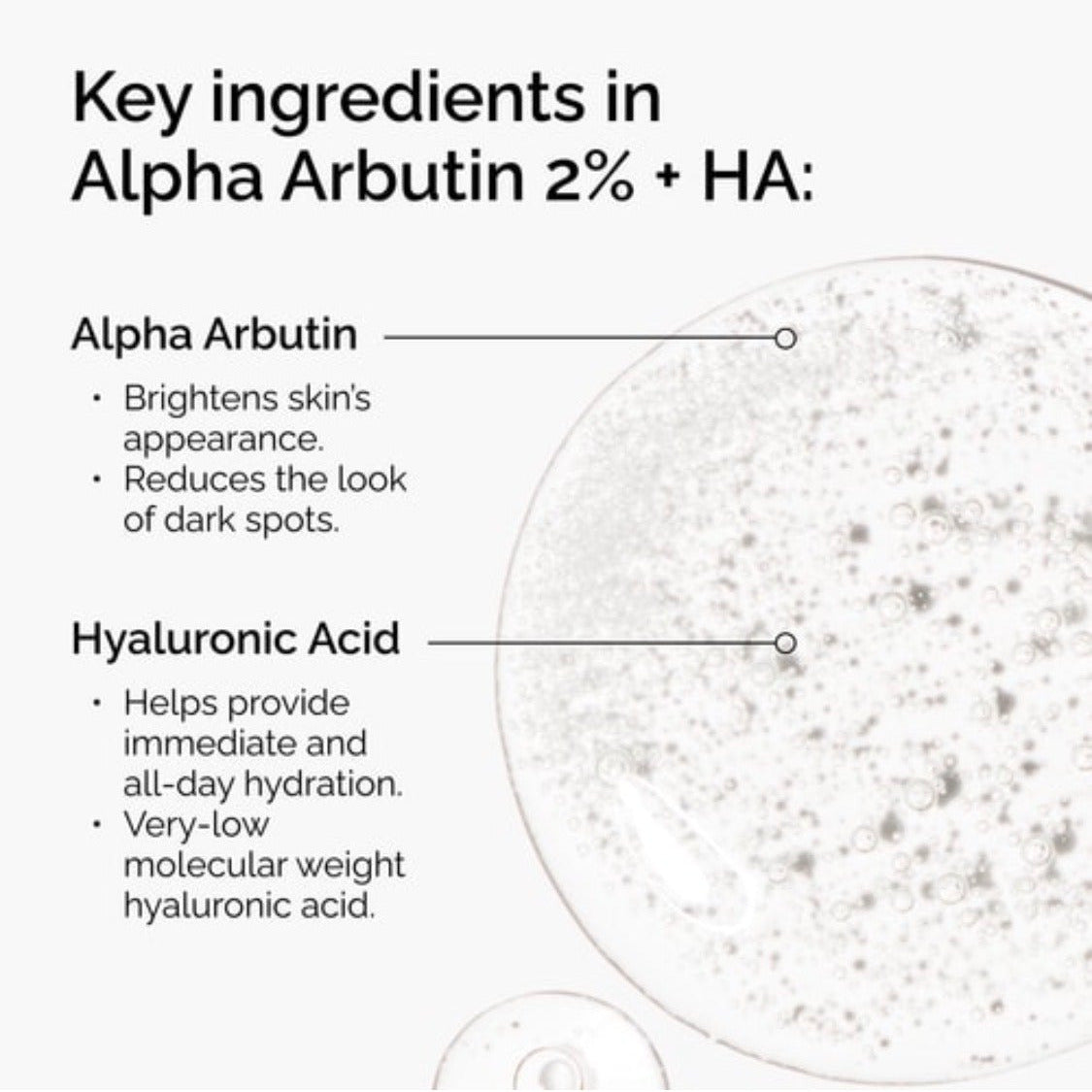 THE ORDINARY | Alpha Arbutin 2% + Hyaluronic Acid for Hyperpigmentation