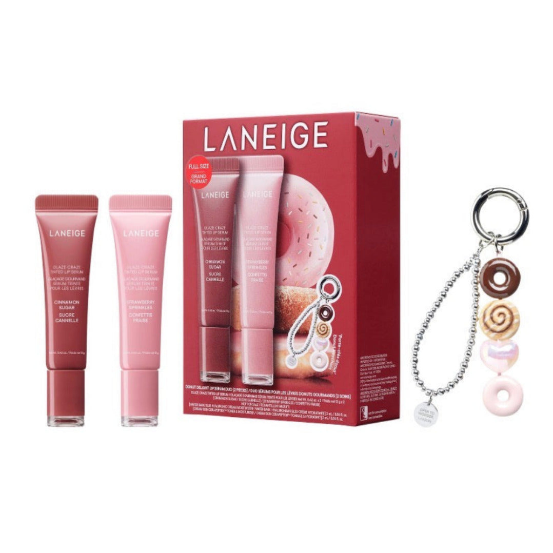 LANEIGE | Glaze Craze Donut Tinetd Lip Balm/Gloss Duo