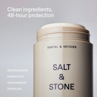 SALT & STONE | Santal & Vetiver Aluminum-Free Deodorant