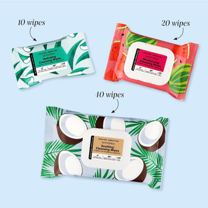 SEPHORA COLLECTON | Mini Cleansing + Exfoliating Wipes