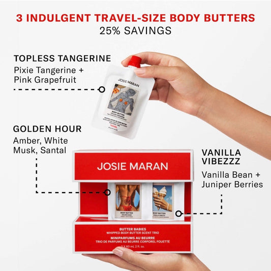 JOSIE MARAN | Butter Babies 3-Piece Bdy Butter