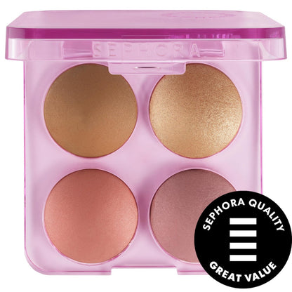 SEPHORA COLLECTION | Colourful Face Bronzer, Blush & Highlighter Palette
