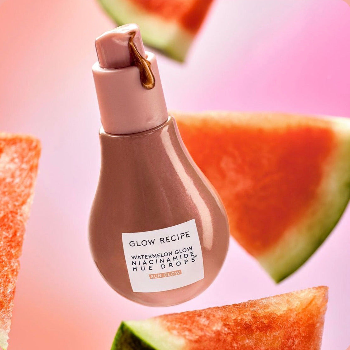 GLOW RECIPE | Mini Watermelon Glow Niacinamide Hue Drops Serum