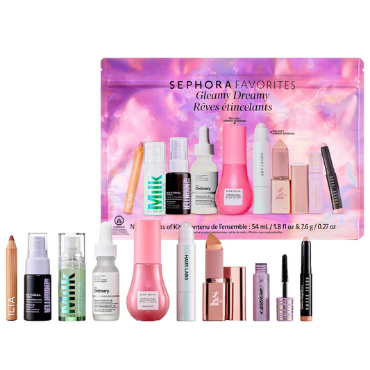 A Sephora Favorite | Gleamy Dreamy Makeup & Skincare Value Set