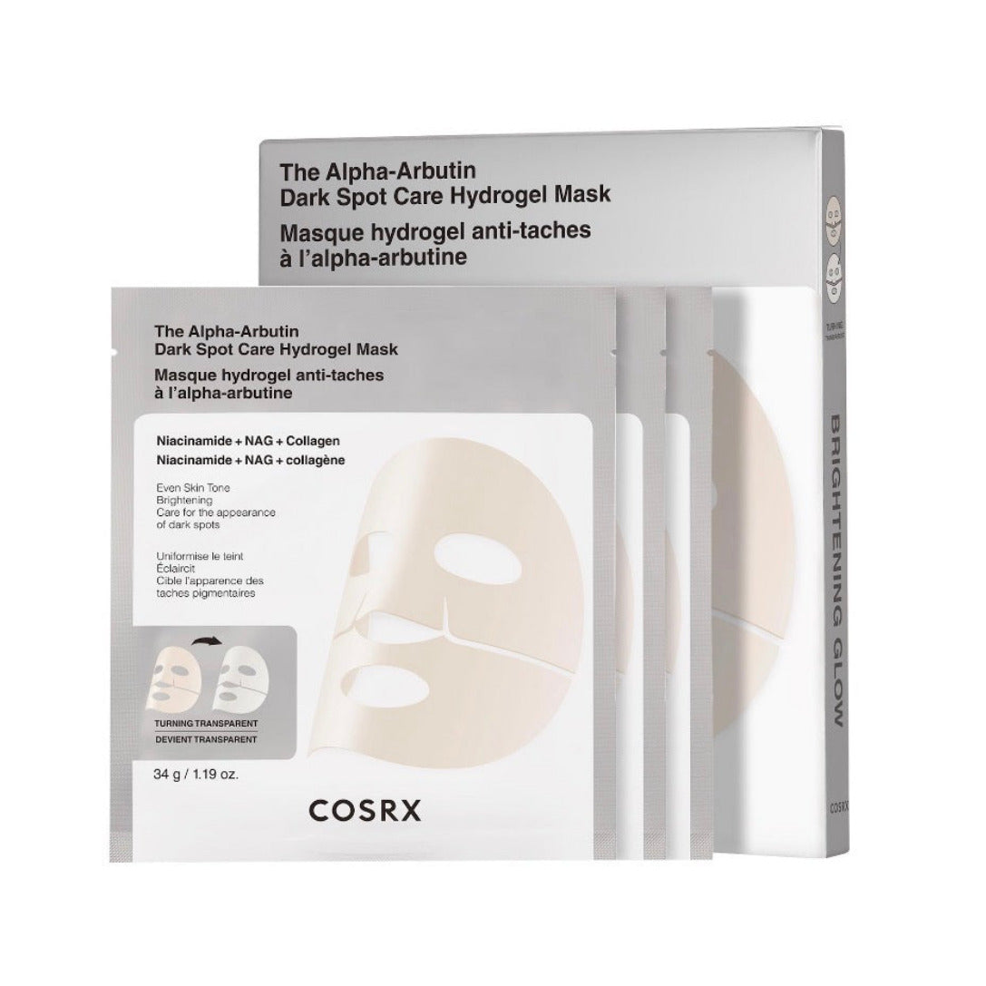 COSRX | The Alpha-Arbutin 2 Dark Spot Care Hydrogel Mask 3EA