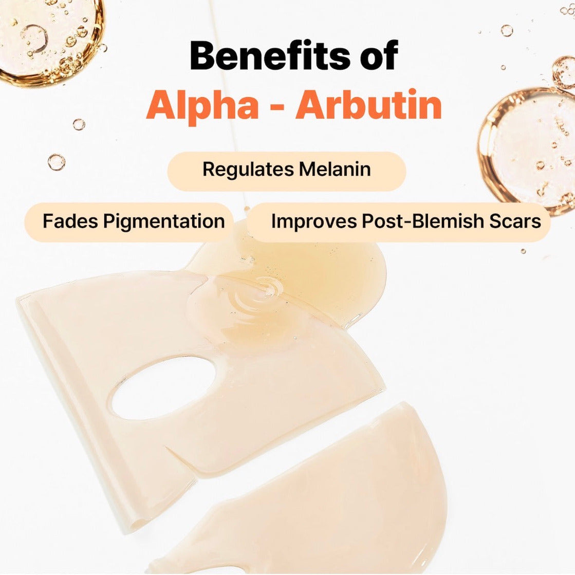 COSRX | The Alpha-Arbutin 2 Dark Spot Care Hydrogel Mask 3EA