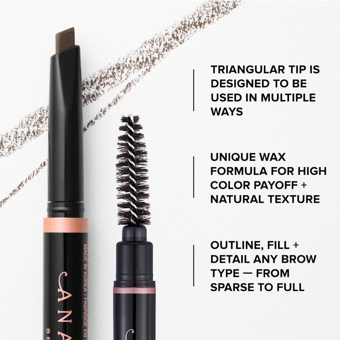 ANASTASIA BEVERLY HILLS | Mini Brow Definer 3-in-1 Triangle Tip