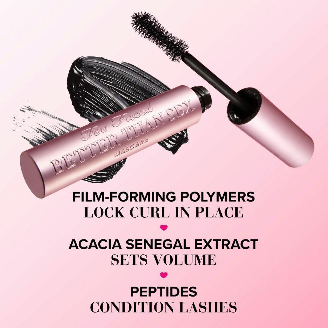 TOO FACED | Mini Better Than Sex Volumizing & Lengthening Mascara
