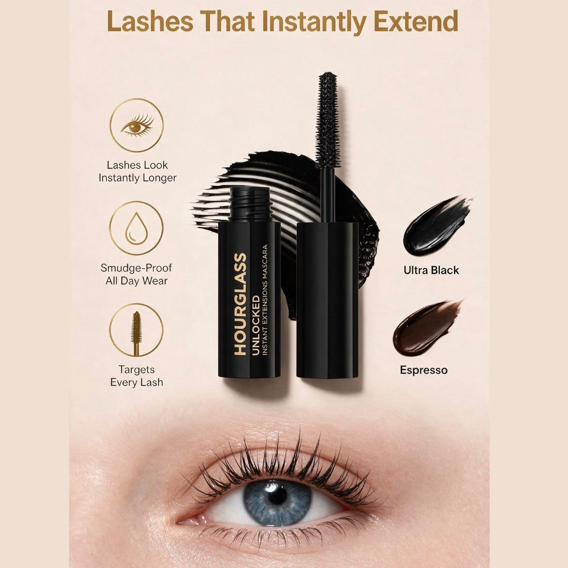HOURGLASS | Mini Defining and Lengthening Mascara