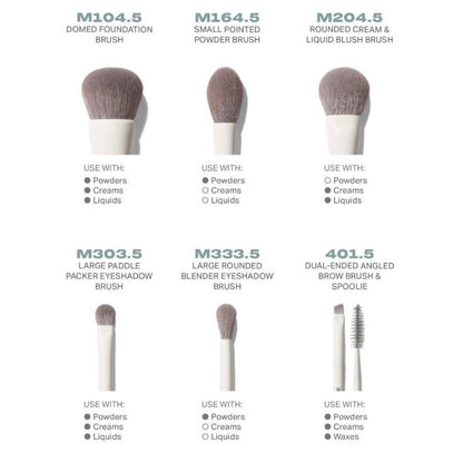 MORPHE | Glide 6-Piece Travel Brush Set