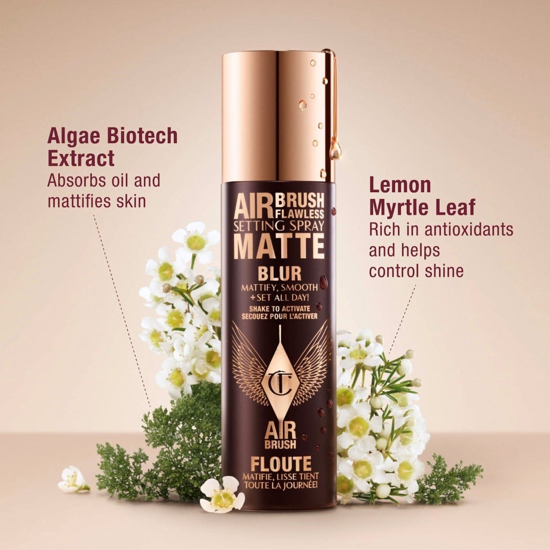 CHARLOTTE TILBURY | Airbrush Flawless Matte Blurring Setting Spray