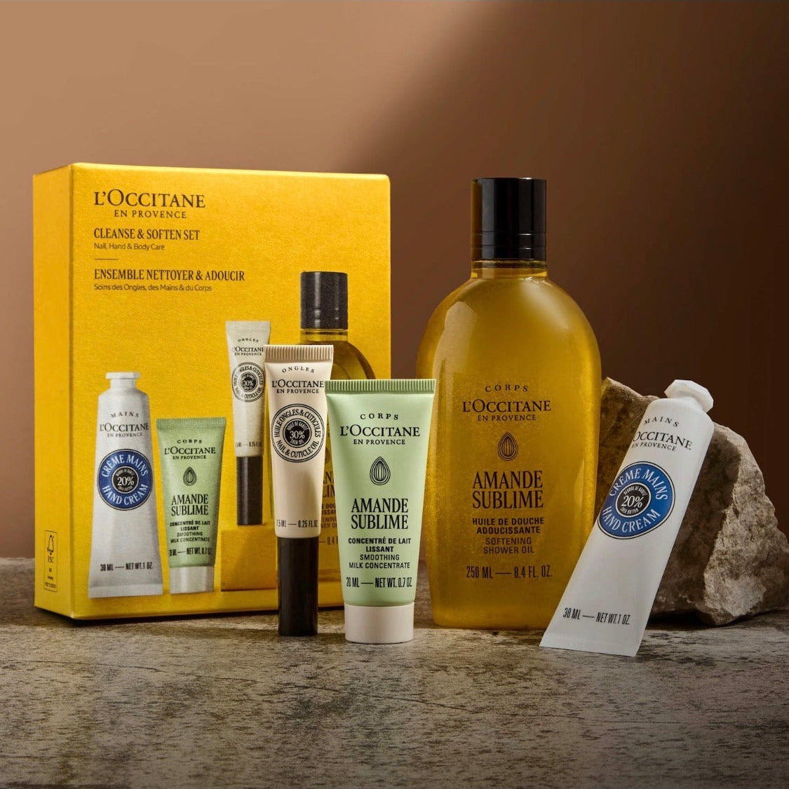 L'OCCITANE | Nourish & Soften Set for Nails, Hands & Body Set