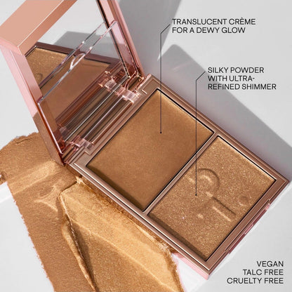 PATRICK TA | Major Glow Creme & Powder Light Reflecting Highlighter Duo